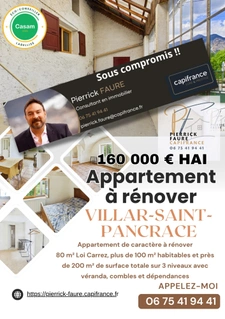VILLAR-SAINT-PANCRACE – 200 m² DE POTENTIEL AUX PORTES DE BRIANÇON