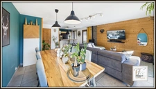 Maison lumineuse de 180 m² au sol – Jardin, garage, sous-sol – Briançon