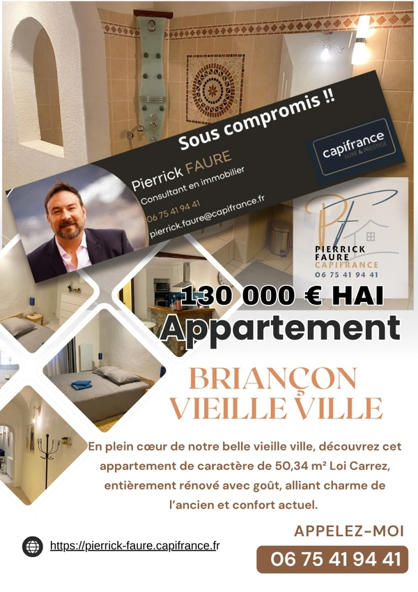 Appartement Briançon Vieille ville