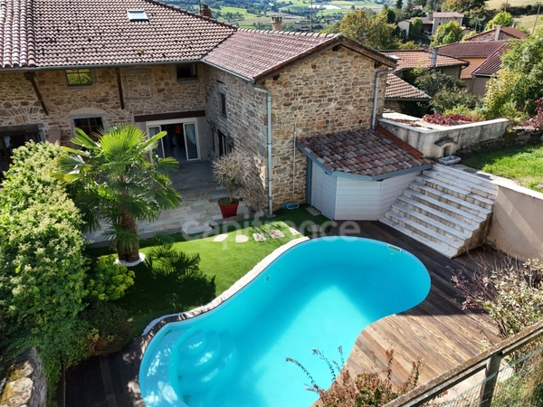 Maison en exclusivité à Riverie dans les Monts du Lyonnais