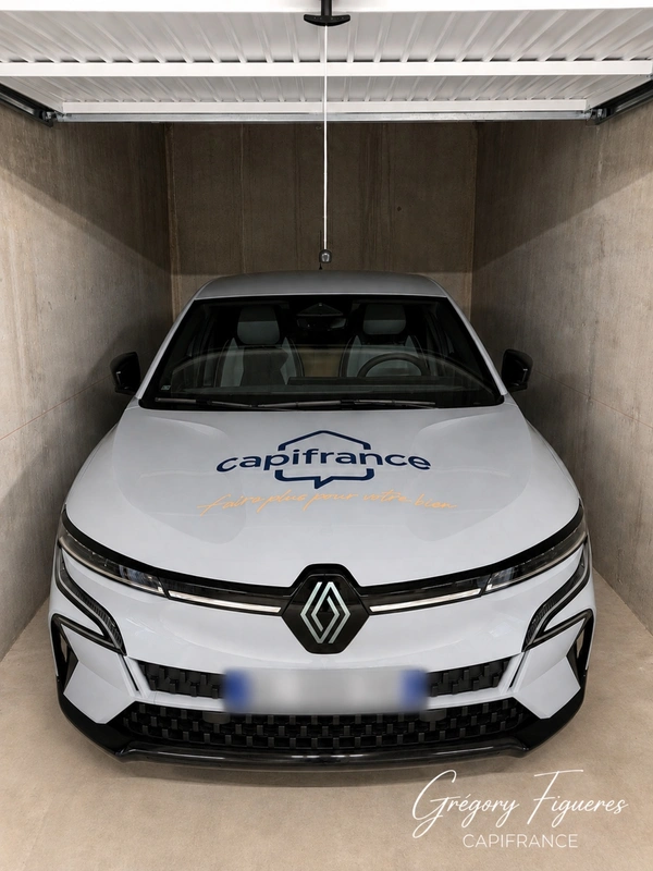GARAGE FERMÉ À LOUER – 14,1 m² – DÉCINES-CHARPIEU – RUE DE LA RÉPUBLIQUE