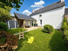 EXCLUSIVITÉ - Maison mitoyenne avec jardin à vendre 7 pièces à Pleyben