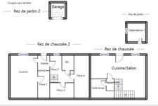 EXCLUSIVITÉ - Deux maisons à vendre avec jardin et dépendances  (22)
