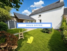 EXCLUSIVITÉ - Maison mitoyenne avec jardin à vendre 7 pièces à Pleyben