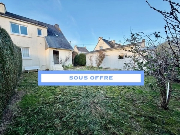 EXCLUSIVITÉ - Maison mitoyenne à vendre 5 pièces CHATEAUNEUF-DU-FAOU (29)