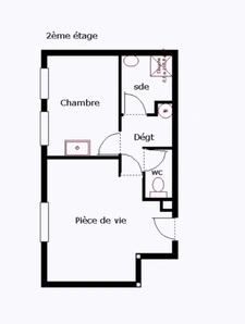 EXCLUSIVITÉ - Appartement à vendre 2 pièces  (29)