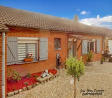 Propriété à vendre en viager occupé - plain-pied de  4 pièces / 3 chambres + garage-atelier à SAINT SAULVE (59)