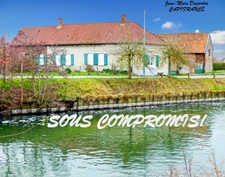  WARLAING (59) - Authentique corps de ferme à rénover, en bord de Scarpe