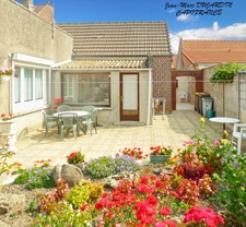 VILLERS-OUTREAUX (59) – Vente en Viager occupé – Maison 4 pièces, 2 chambres, garage et jardin