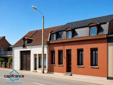 160 m² , 5 chambres, un garage et une cour privée : à Marchiennes, une maison aux multiples possibilités à 199 500 € FAI.