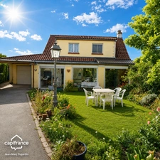BOUVIGNIES: Maison individuelle 115 m² à la campagne, jardin clos et belle pièce de vie