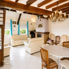 BOUVIGNIES: Maison individuelle 115 m² à la campagne, jardin clos et belle pièce de vie
