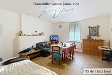 Immeuble de rapport de 283m2 loué à vendre LE CATEAU CAMBRESIS (59) proche du centre