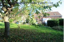 Maison Bourgoise Individuelle 193 m² - 6 chambres - Grange Aménageable et Jardin arboré à Bruille Saint Amand (59)