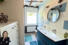 Jolie maison individuelle, 3 chambres, stationnements privés, jardin, terrasse, à vendre à Hergnies (59)