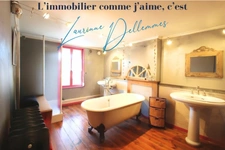 Maison Bourgoise Individuelle 193 m² - 6 chambres - Grange Aménageable et Jardin arboré à Bruille Saint Amand (59)