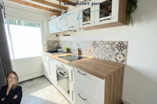 Jolie maison individuelle, 3 chambres, stationnements privés, jardin, terrasse, à vendre à Hergnies (59)