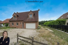 Pavillon individuel semi plain-pied 130 m2, 4 chambres avec garage et son studio indépendant de 30m2 - Thun Saint Amand (59) de 130m2