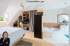 Pavillon individuel semi plain-pied 130 m2, 4 chambres avec garage et son studio indépendant de 30m2 - Thun Saint Amand (59) de 130m2