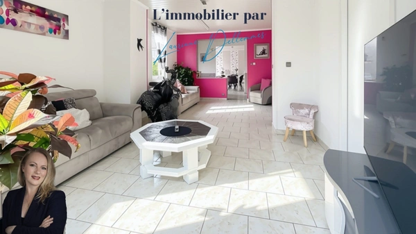 Charmante maison semi plain-pied et semi individuelle au calme dans un secteur prisé - 5 chambres - 155m2 – Nivelle (en belle campagne de Saint-Amand-les-Eaux 59)
