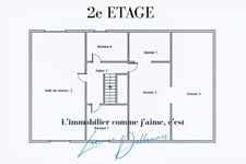 Superbe immeuble de rapport/Bureaux à vendre à ANZIN (59) - Maison bourgeoise en double distribution