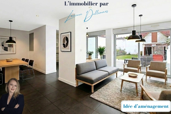 GRANDE MAISON FAMILIALE 160m² - 5 chambres - Jardin - Garage avec porte motorisée – SAINT-AMAND-LES-EAUX (59) – PROCHE GARE ET CENTRE VILLE 
