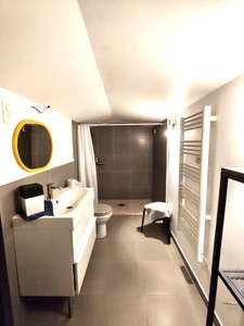 À louer meublé – Marseille 1er – Studio de 51 m² avec cour privative de 25 m²
