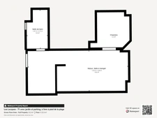 EXCLUSIVE – Renovated one-bedroom apartment with terrace and parking – Very quiet location, 5-minute walk to the beach – Carré d'Or area of Les Lecques