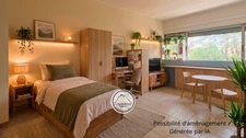 Studio meublé 20,42 m², Secteur Tourasse, proche Université de Pau – Investissement ou logement étudiant