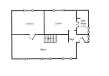 En Exclusivité, Appartement T3 de 57,50m2 dans une maison avec un espace privatif en extérieur à Montbéliard