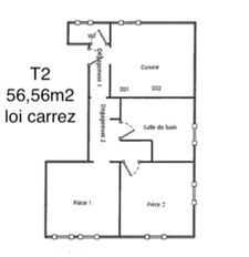 En Exclusivité, immeuble de rapport (1 local commercial +T1 + T2+ T3) à Montbéliard