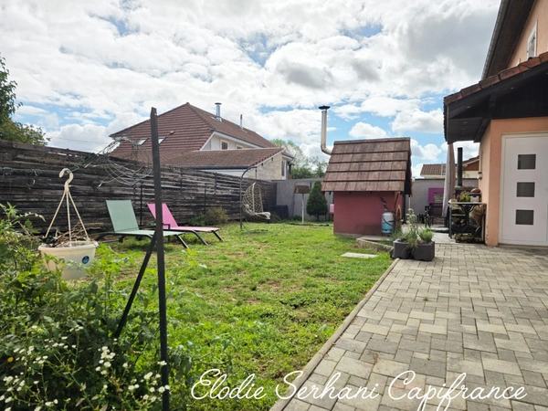 En Exclusivité, coup de coeur à Exincourt pour cette maison mitoyenne T5 d'environ 99m2