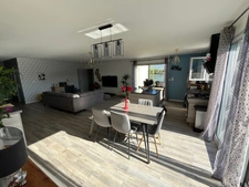 Maison plain pied 120m² , 4chambres, jardin, grand garage, piscine