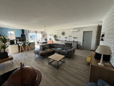 Maison plain pied 120m² , 4chambres, jardin, grand garage, piscine