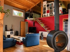 Timber frame house of 165m² on 5804m² of wooded land