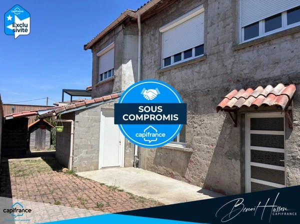Maison de village T4 de 104m² avec cour extérieure