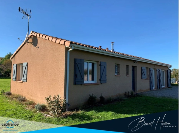 Maison T5 de plain-pied (101m²)