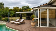 Single-storey 6-room house of 154m²