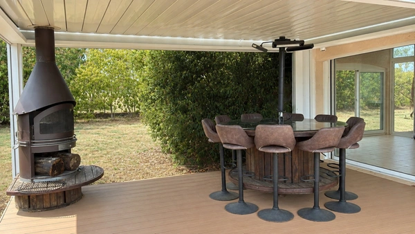 Villa T6 de 154m² de plain pied sur terrain de 2540m²