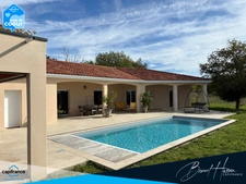 Maison contemporaine T5 avec piscine sur 2966m² de terrain