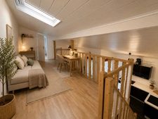 APPARTEMENT TYPE MAISONNETTE 54m2- TERRASSE - 1 CHAMBRE - MEZZANINE - BUANDERIE - CAVE