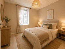 APPARTEMENT 60M2 - CALME - TERRASSE  - RDC - 2 CHAMBRES - METRO 10MIN A PIED - BUS 2MIN