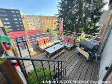 APPARTEMENT DUPLEX 90m2 - TERRASSE - 2 EME ETAGE - CENTRE VILLE - 2 CHAMBRES - LUMINOSITE - CALME - PARKING