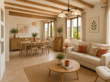 MAISON 89M2 HABITABLE - GARAGE - ATELIER - 3 CHAMBRES - TERRAIN 873M2 - TERRASSE