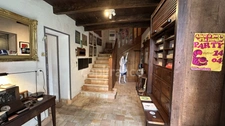 For sale, Authentic Charentaise farmhouse of 186 m² living space with large wooded grounds in Berneuil 