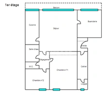 A vendre, T3 bis rénové à Mérignac Capeyron (33)