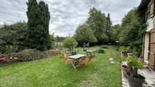 For sale, Authentic Charentaise farmhouse of 186 m² living space with large wooded grounds in Berneuil 