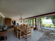 À vendre,  Propriété d'exception avec vue panoramique à Mongauzy- La Réole, (Entre Langon et Marmande) 11pièces, 
