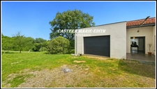 Maison PLAIN-PIED 190 M² - TERRAIN 3466M² - 6 pièces BELLOC SAINT CLAMENS (32) 4 CH + garage 