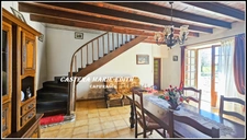Propriete à BARRAN (GERS) AVEC MAISON GASCONNE EN PIERRES- 160 m² hab- sur 2,6 hectares + dépendances +PUITS 